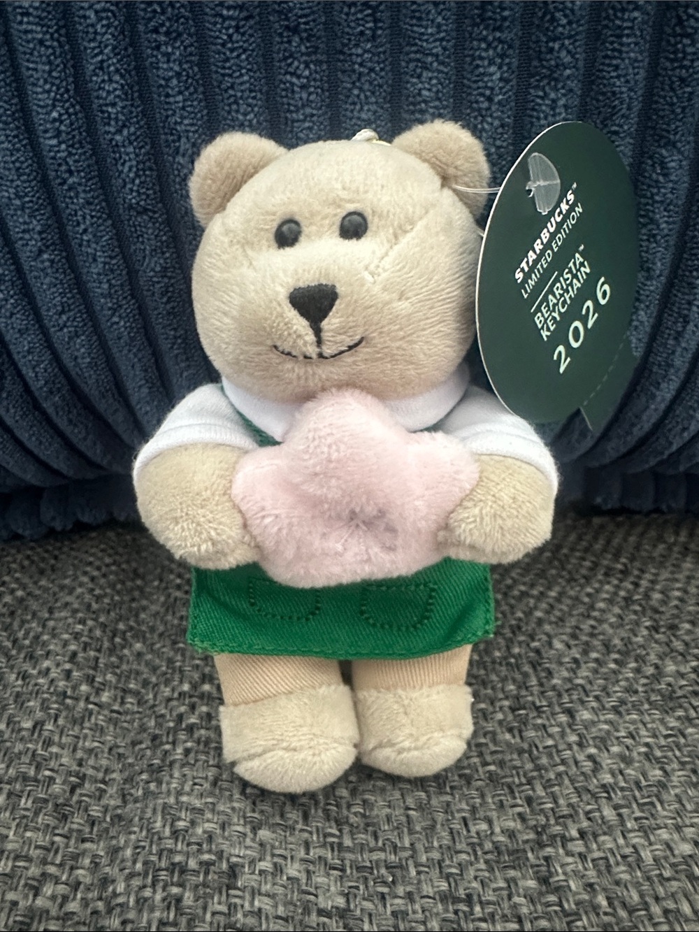 Starbucks Limited Edition Spring 2026 Bearista Plush Keychain
